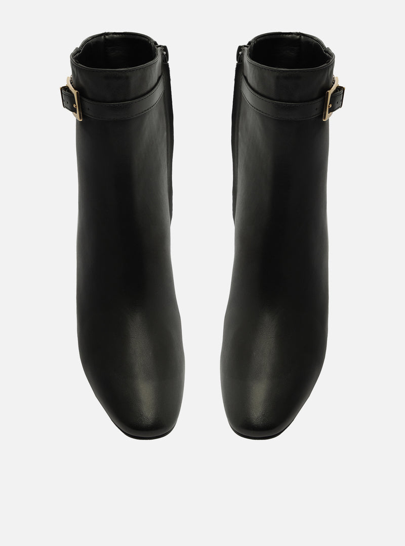 Josie Leather Stiletto Boot Booties FALL 23