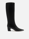 Julie Mid Block Leather Boot Boots F/25