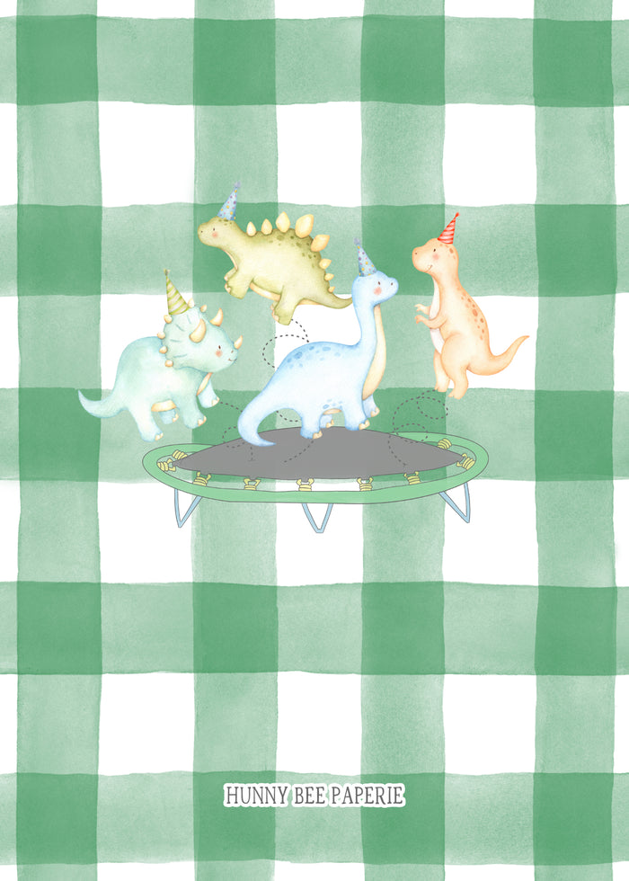 JUMP Birthday Invitation