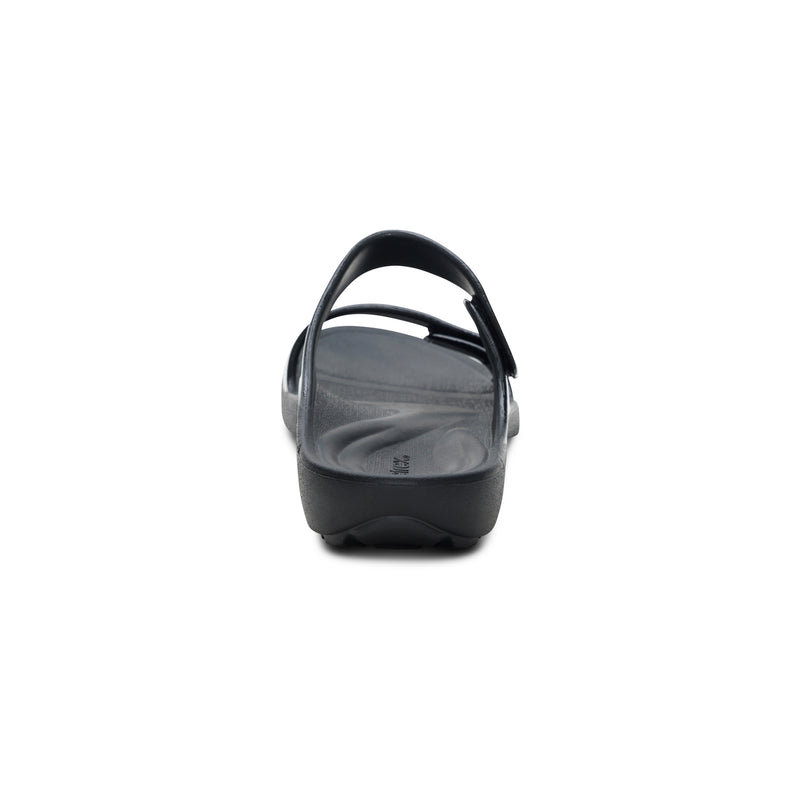 Kaia Two Band Slide #color_black gloss