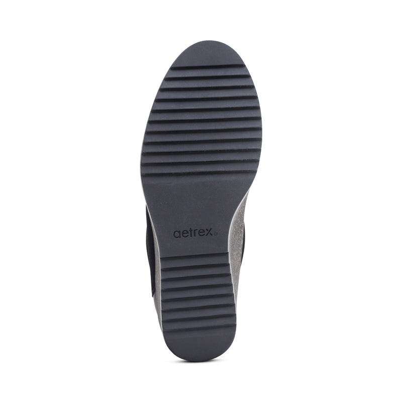 Kara Ankle Wedge Boot #color_black