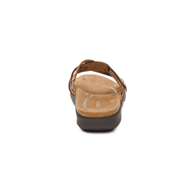Kasey Adjustable Slide Sandal #color_tan multi