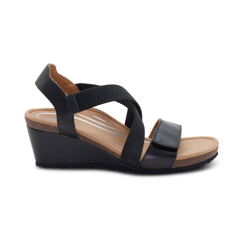 Kathy Platform Wedge #color_black