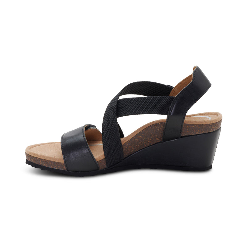 Kathy Platform Wedge #color_black