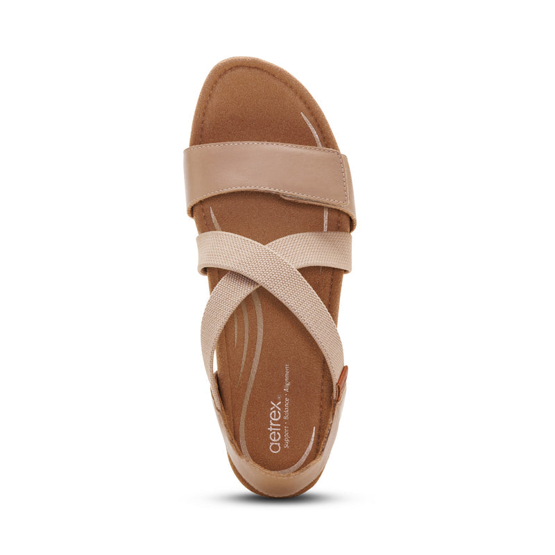 Kathy Platform Wedge #color_oat milk