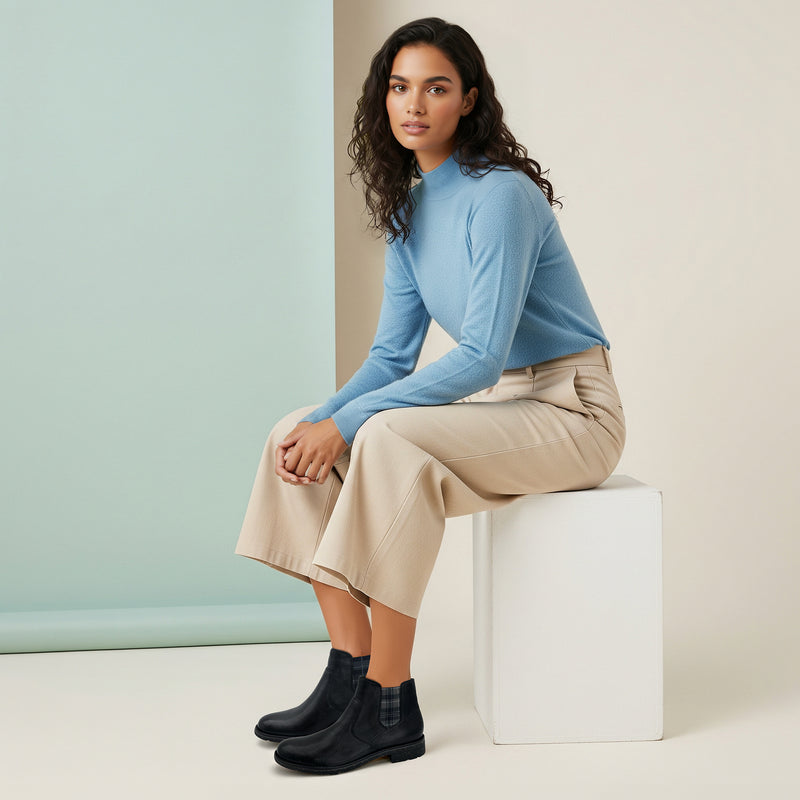 Kaylee Arch Support Chelsea Boot #color_black
