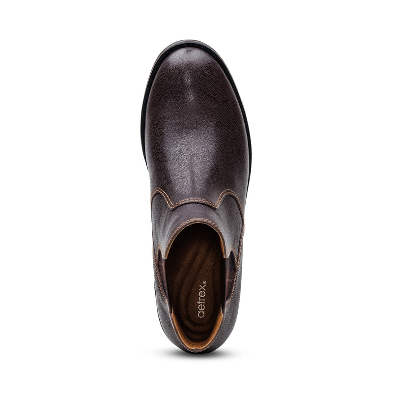 Kaylee Arch Support Chelsea Boot #color_dark brown
