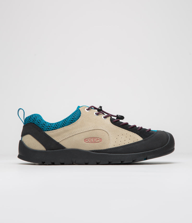 Keen Jasper Rocks Shoes in Safari and Fjord Blue