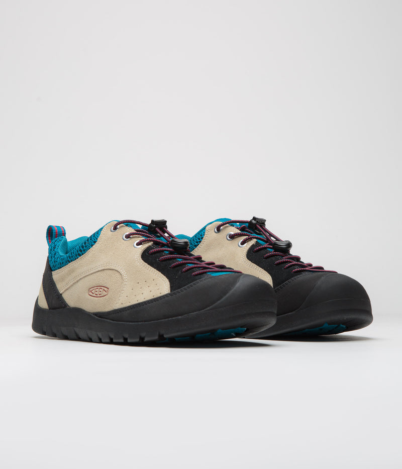 Keen Jasper Rocks Shoes in Safari and Fjord Blue