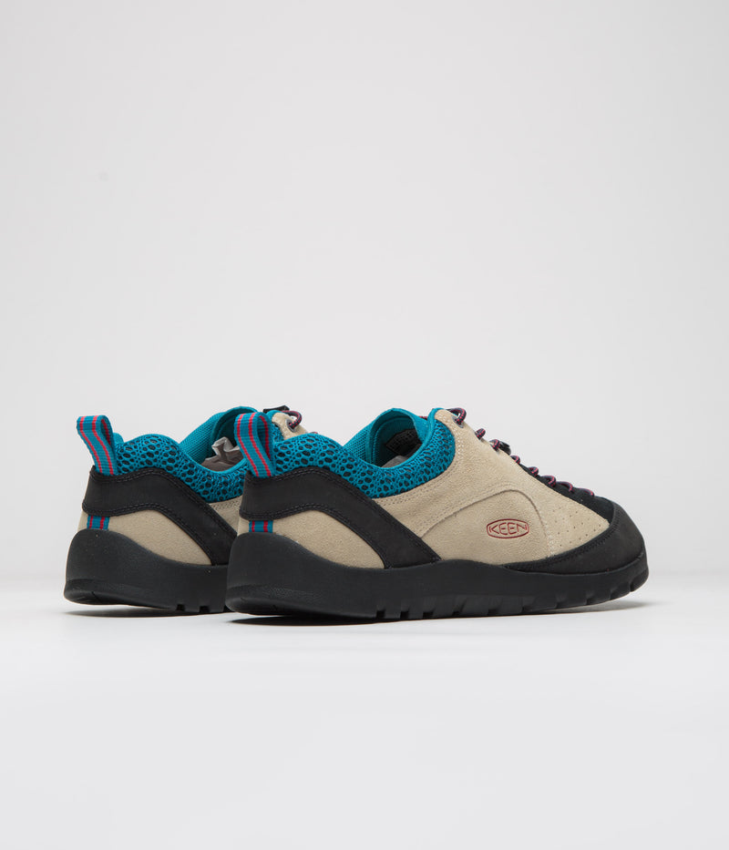 Keen Jasper Rocks Shoes in Safari and Fjord Blue