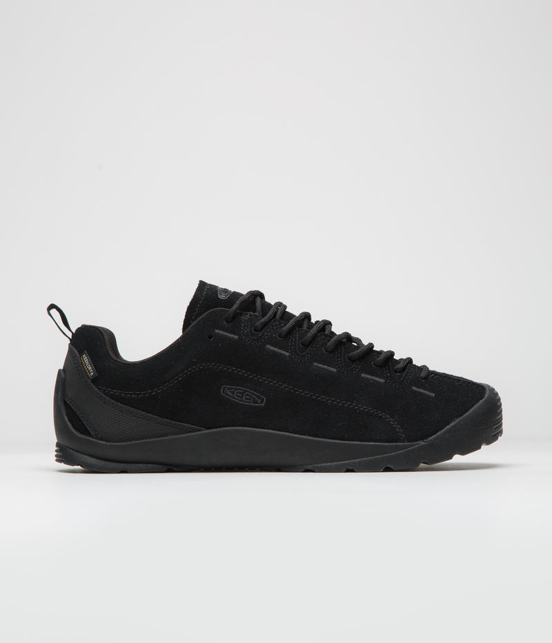 Keen Jasper Waterproof Shoes in Black and Black