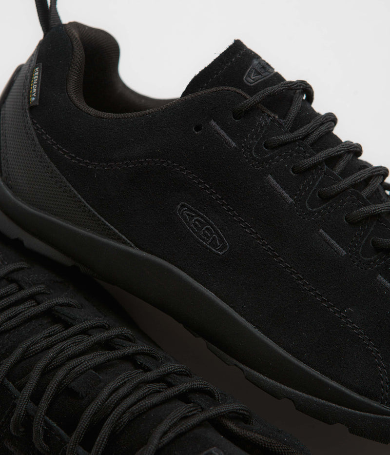 Keen Jasper Waterproof Shoes in Black and Black