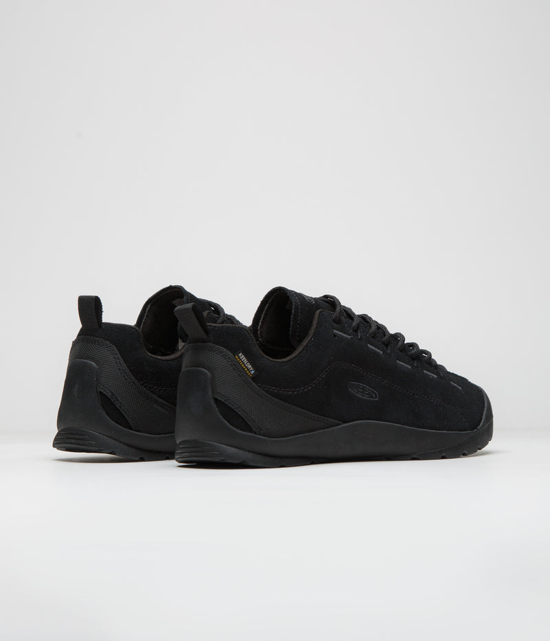 Keen Jasper Waterproof Shoes in Black and Black
