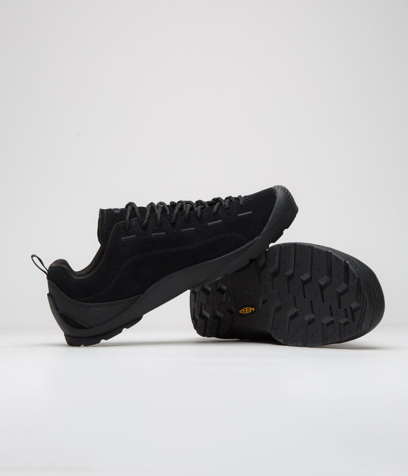 Keen Jasper Waterproof Shoes in Black and Black