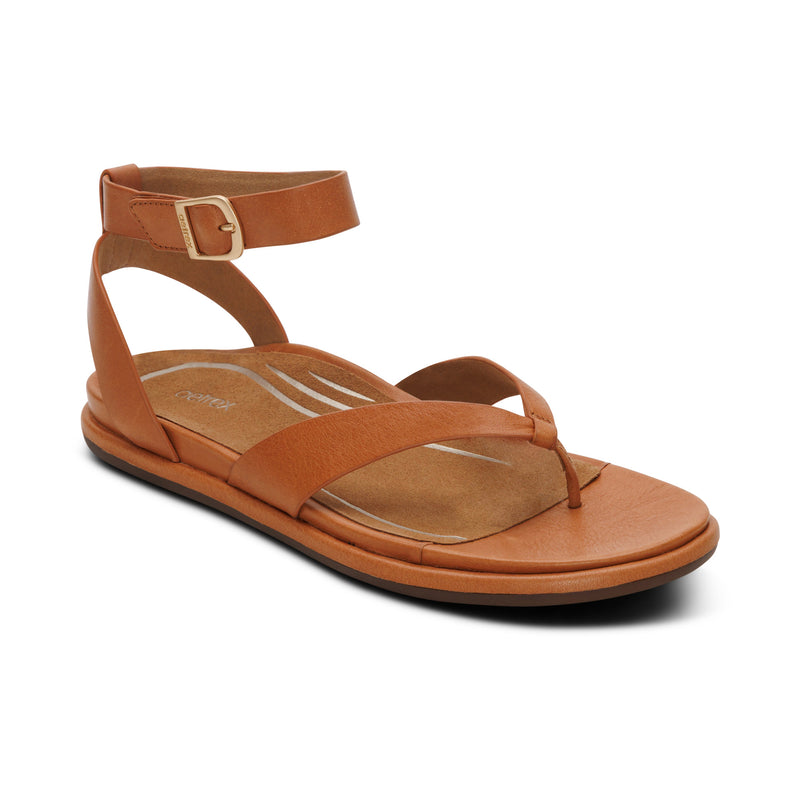 Kendall Arch Support Thong Sandal  #color_ginger