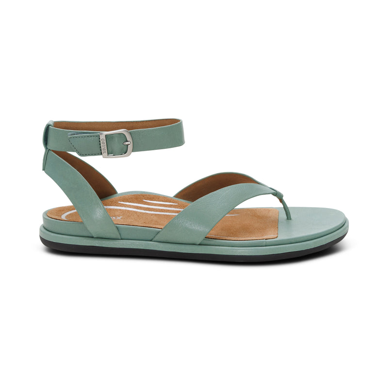 Kendall Arch Support Thong Sandal  #color_sage