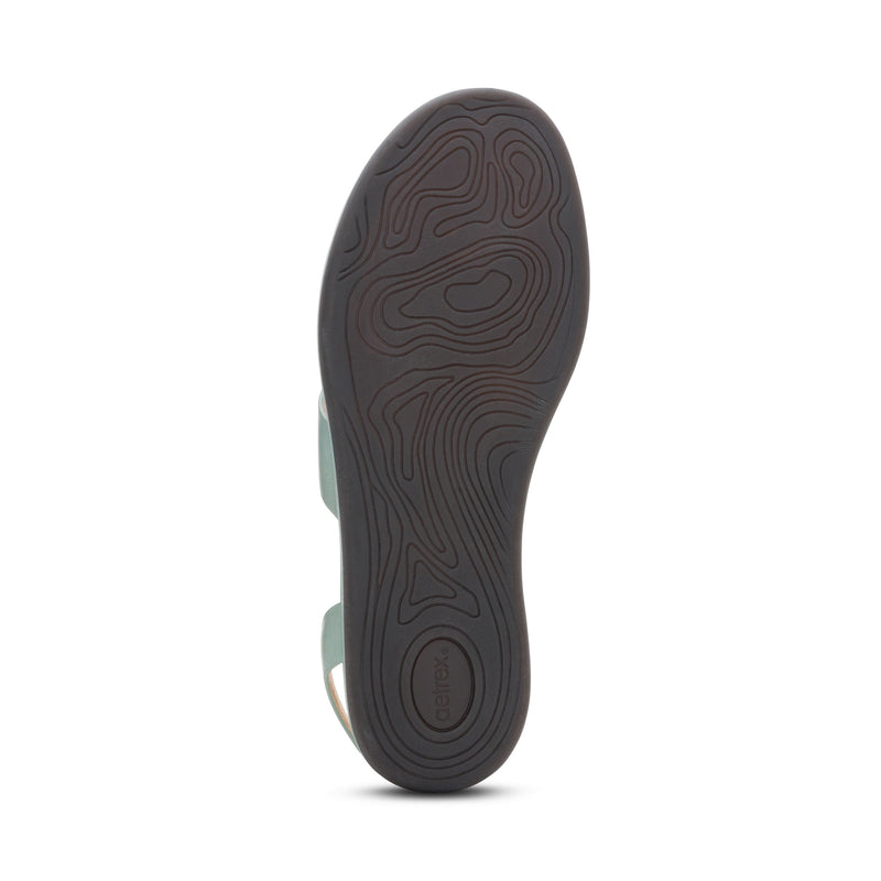 Kendall Arch Support Thong Sandal  #color_sage