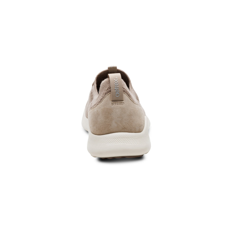 Kinsley Arch Support Sneaker rear Angle #color_tan