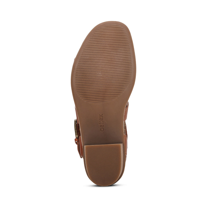 Kristin Arch Support Block Heel #color_cognac