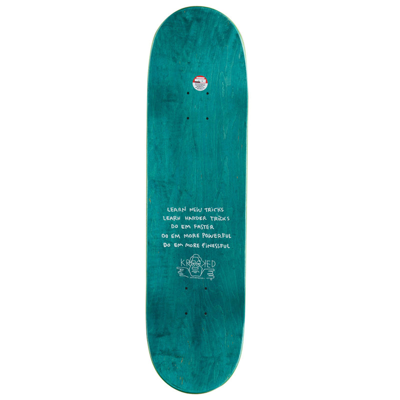 Krooked Gonz Hard2IHTT Skateboard Deck - 8.50"