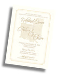 LA-MS Rehearsal Dinner Invitation