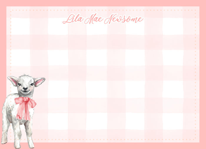 Lamb Stationery
