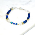Lapis and Blue Opal Bracelet