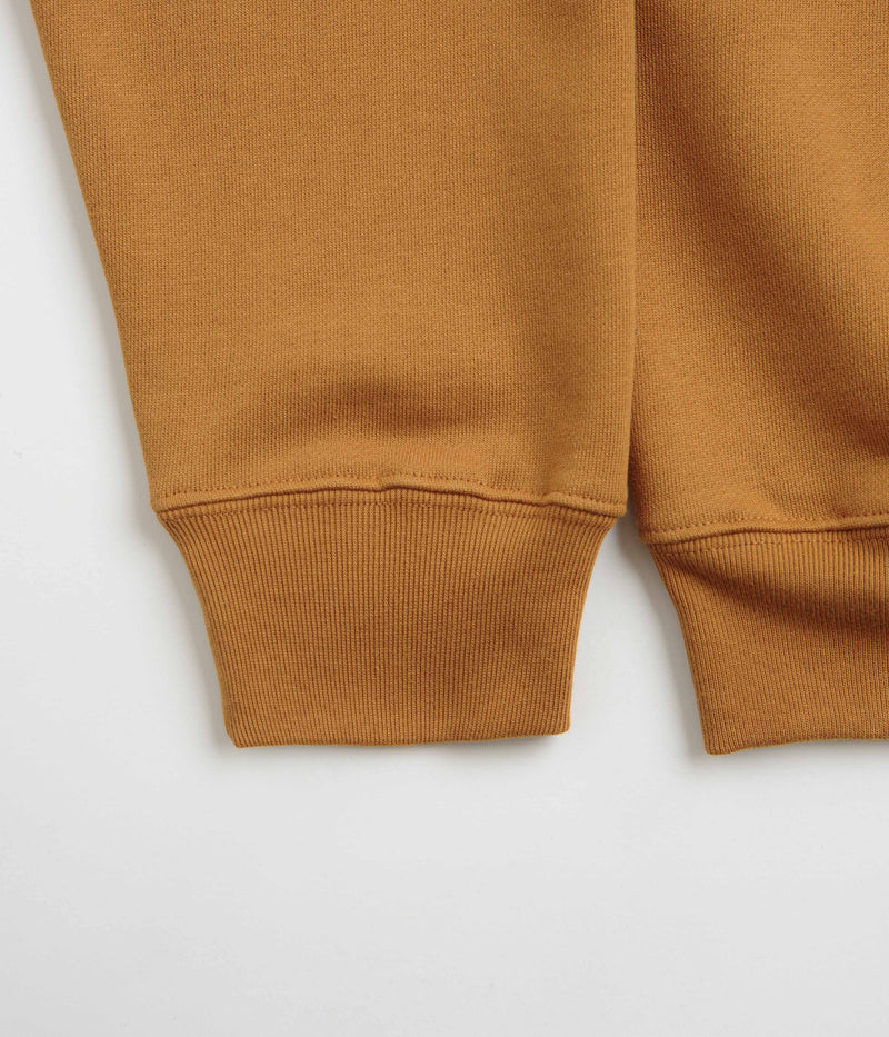 Last Resort AB Atlas Monogram Hoodie in Golden Brown and White