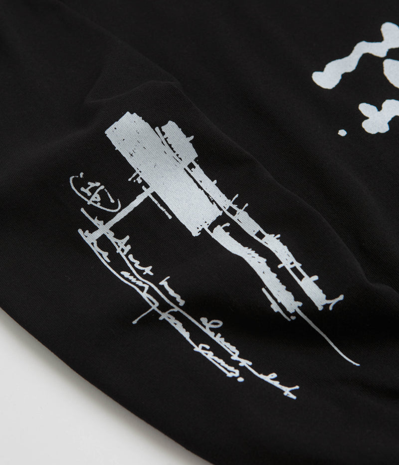 Last Resort AB Memories Long Sleeve T-Shirt in Black and White