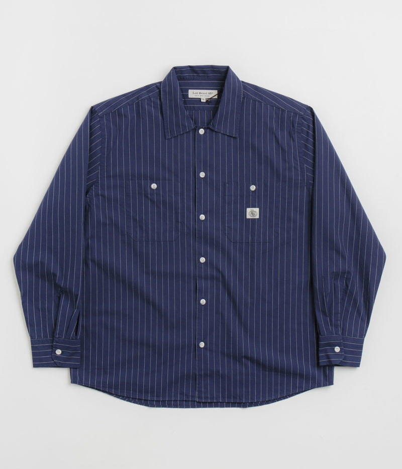 Last Resort AB SM001 Shirt in Blueprint Blue