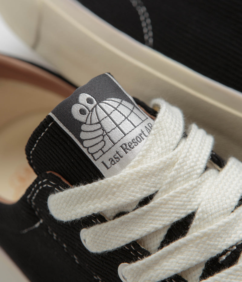 Last Resort AB VM003 Cord Shoes in Black and White