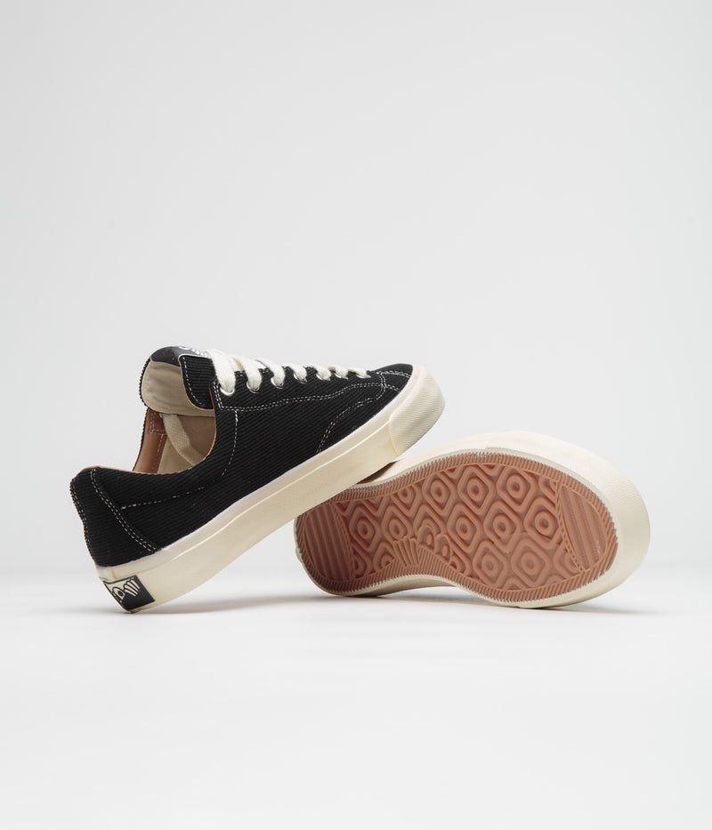 Last Resort AB VM003 Cord Shoes in Black and White