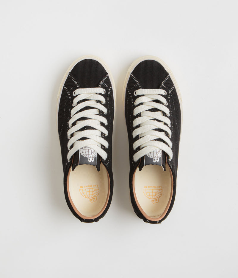 Last Resort AB VM003 Cord Shoes in Black and White