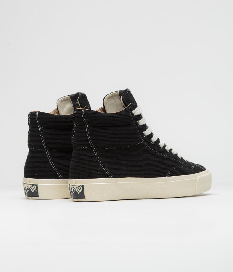 Last Resort AB VM003 Hi Cord Shoes in Black and White