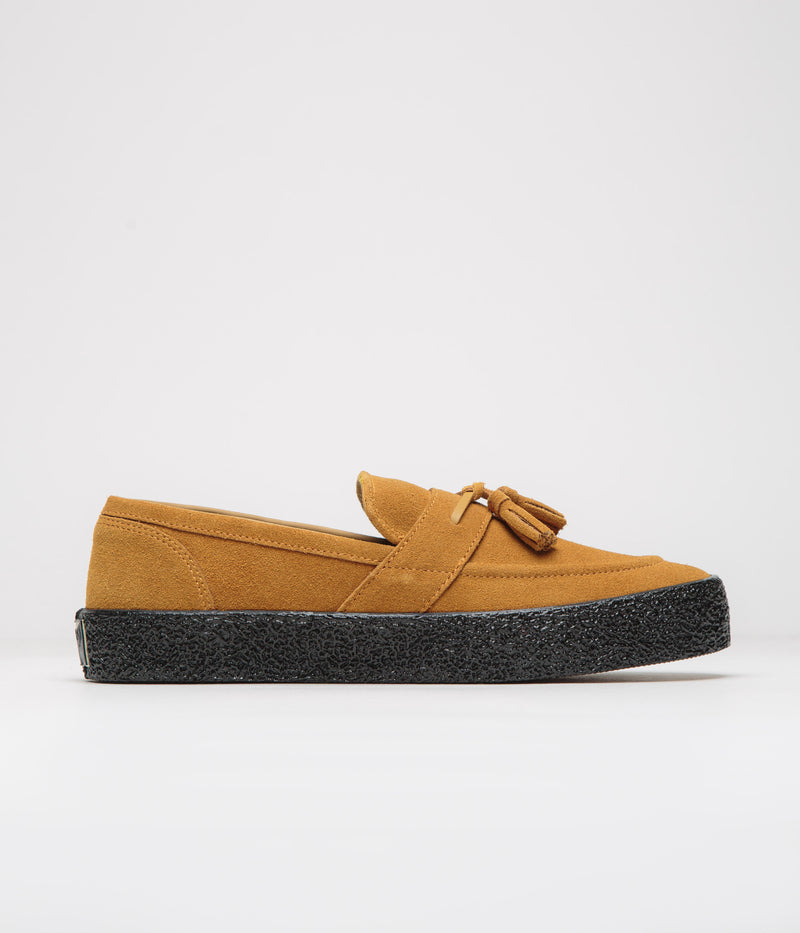 Last Resort AB VM005 Loafer Shoes in Golden Brown and Black