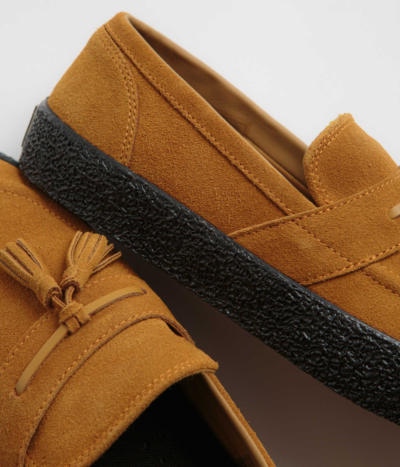 Last Resort AB VM005 Loafer Shoes in Golden Brown and Black