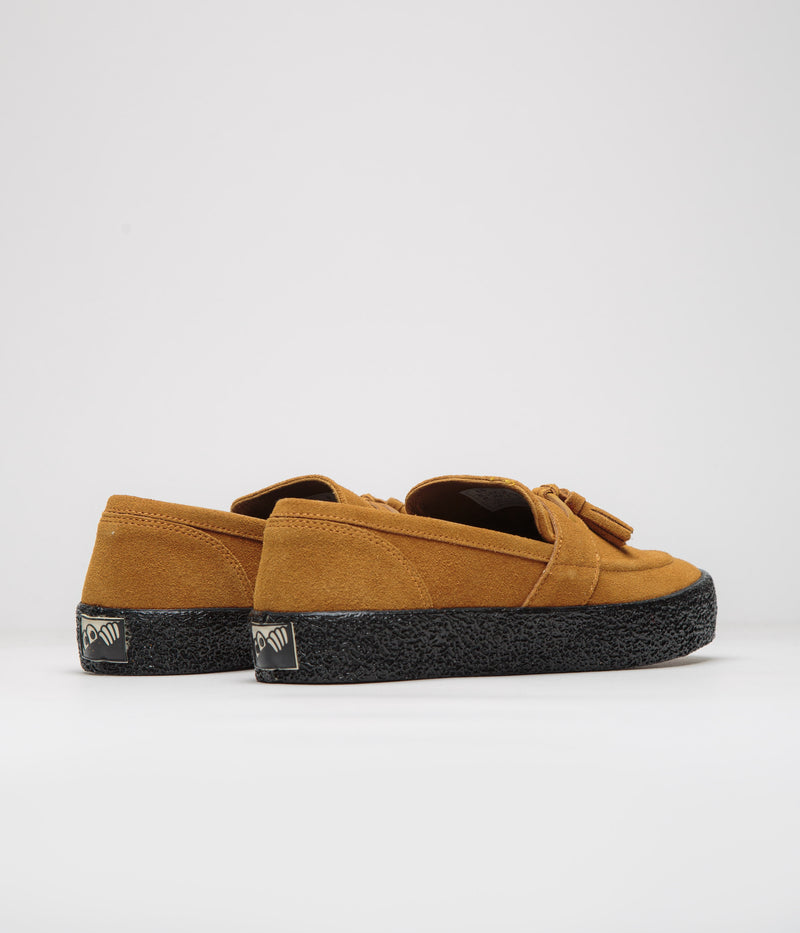 Last Resort AB VM005 Loafer Shoes in Golden Brown and Black