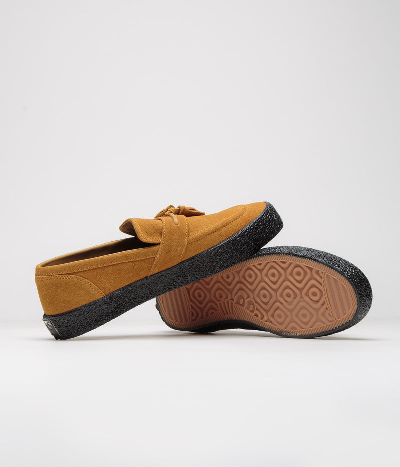 Last Resort AB VM005 Loafer Shoes in Golden Brown and Black