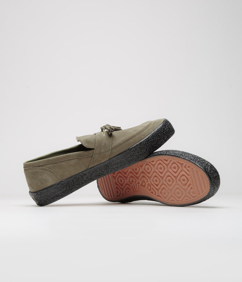 Last Resort AB VM005 Loafer Shoes in New Olive and Black
