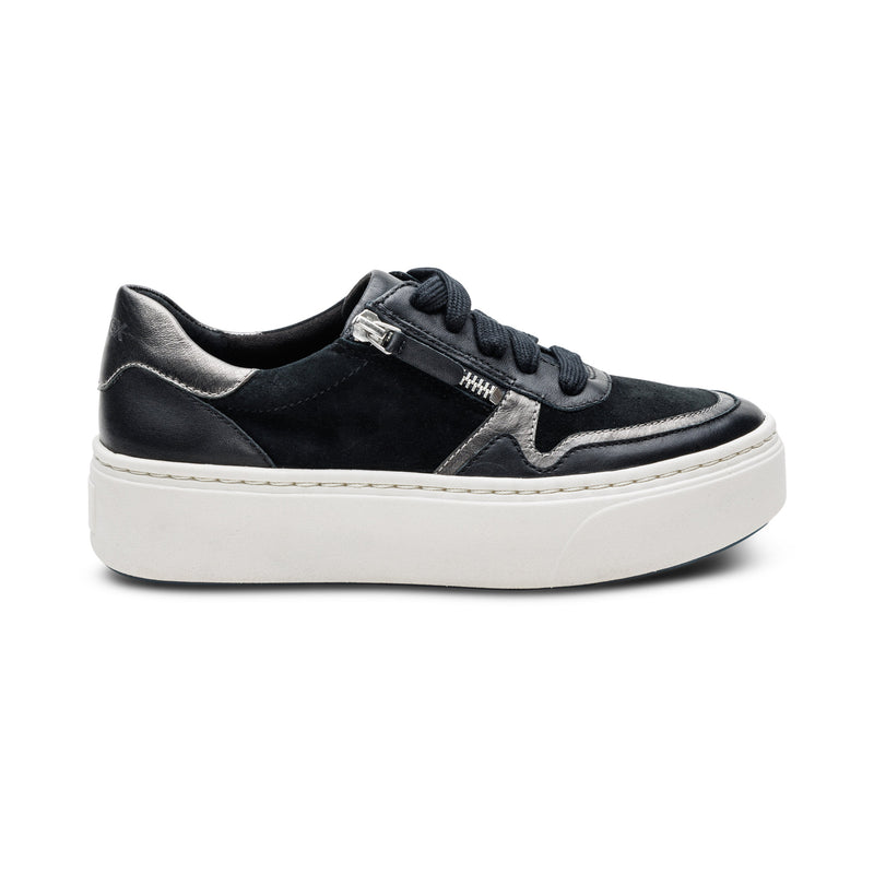 Leigh Arch Support Platform Sneaker #color_black