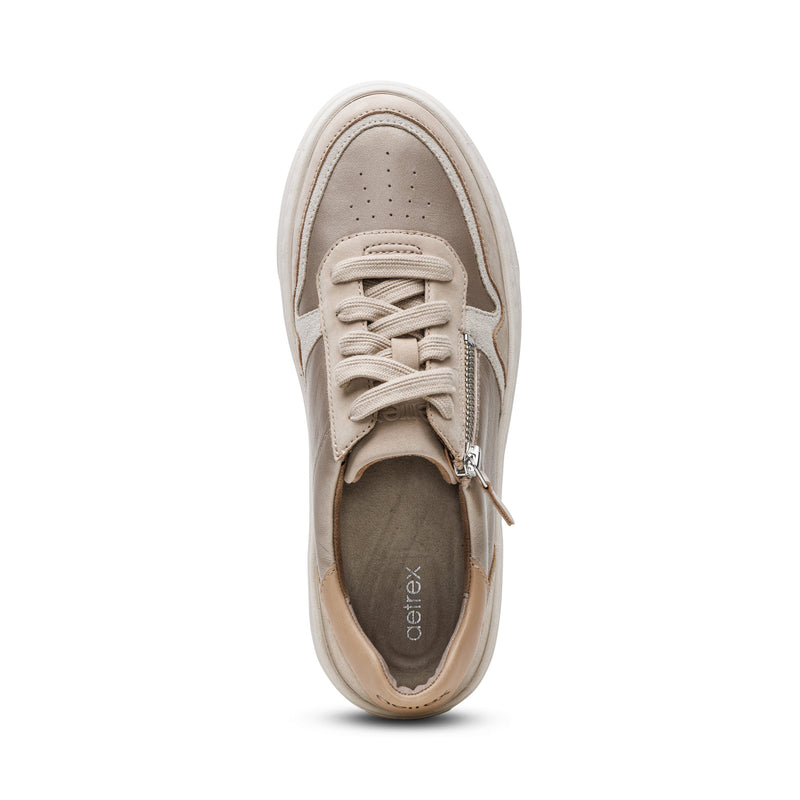 Leigh Arch Support Platform Sneaker #color_tan