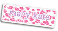 Leopard Bookmark - Pink
