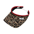 Leopard Golf Sun Visor with Coil Lace by GloveIt Visor Cap GloveIt V101 Leopard