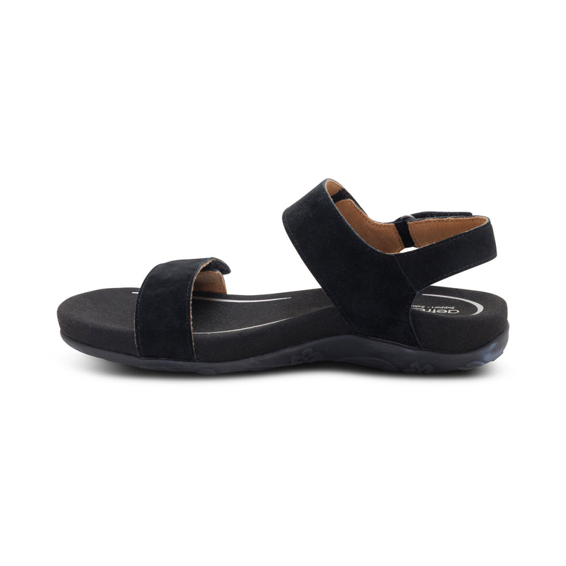 Leslie Arch Support Sandal #color_black