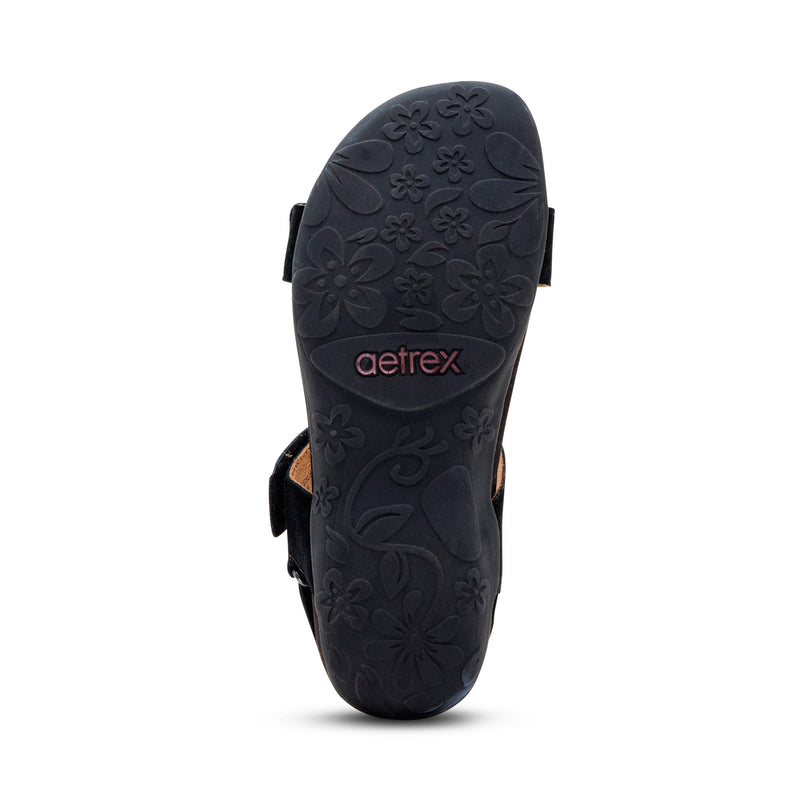 Leslie Arch Support Sandal #color_black