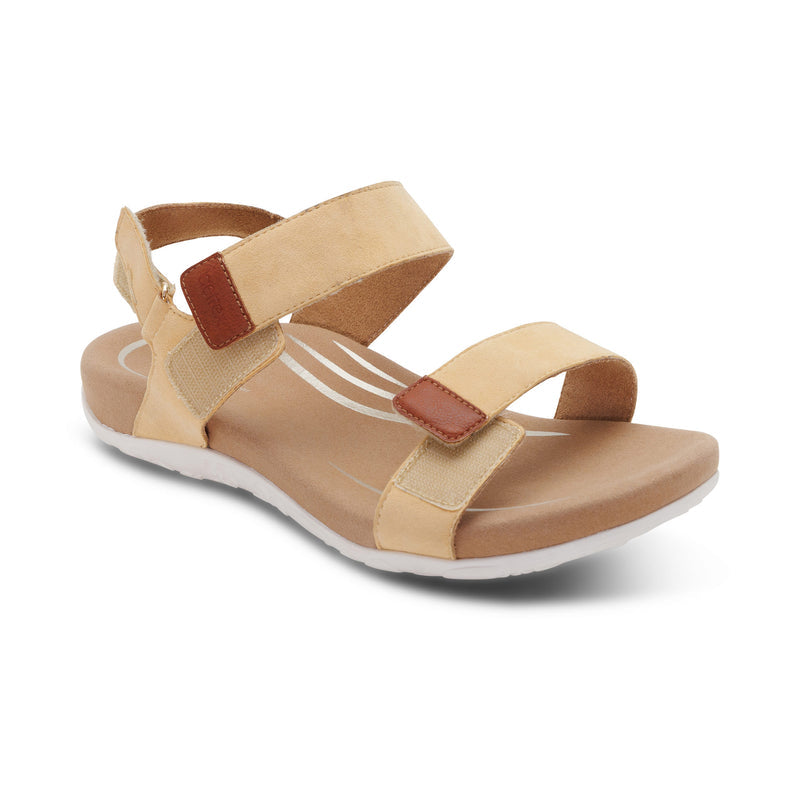 Leslie Arch Support Sandal #color_butter