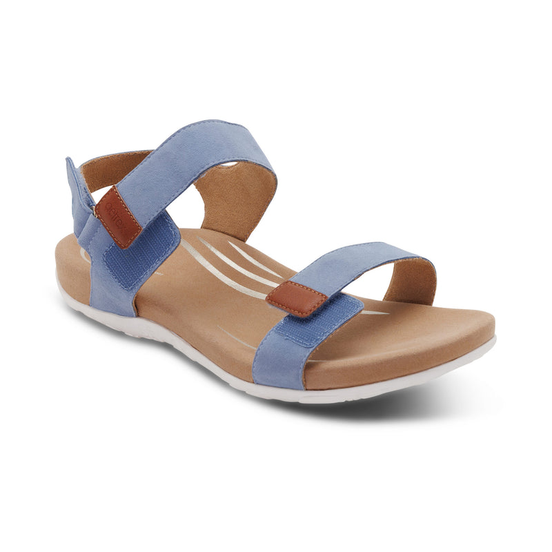 Leslie Arch Support Sandal #color_sky blue