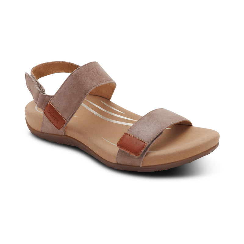 Leslie Arch Support Sandal #color_taupe