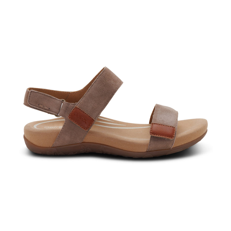 Leslie Arch Support Sandal #color_taupe