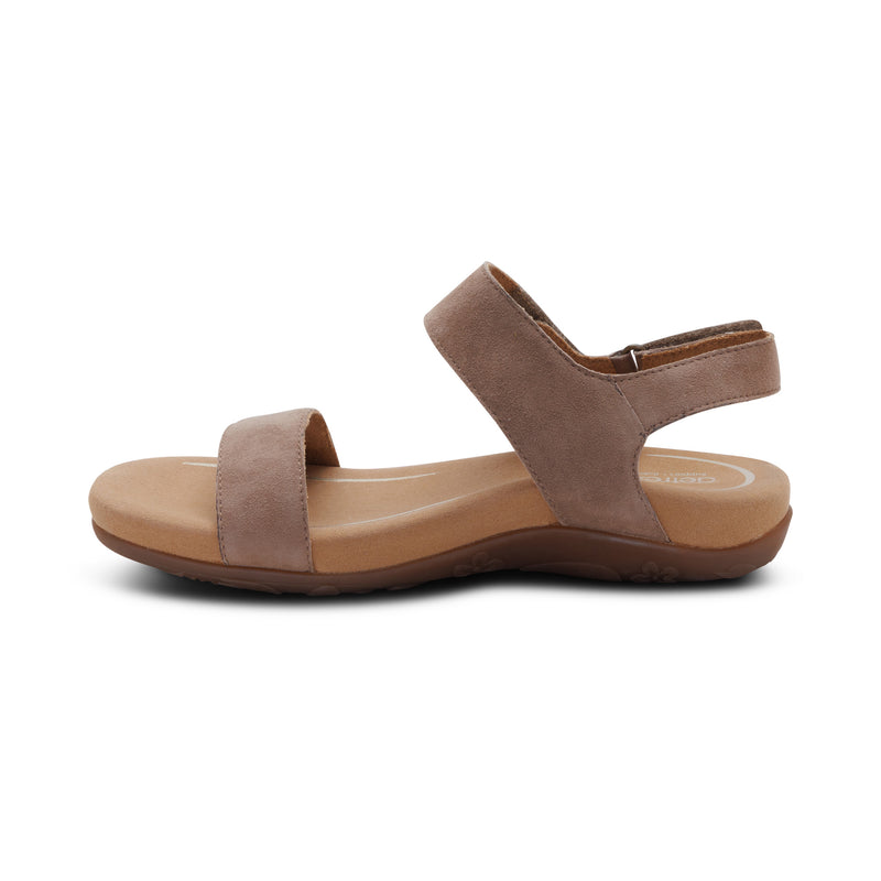 Leslie Arch Support Sandal #color_taupe